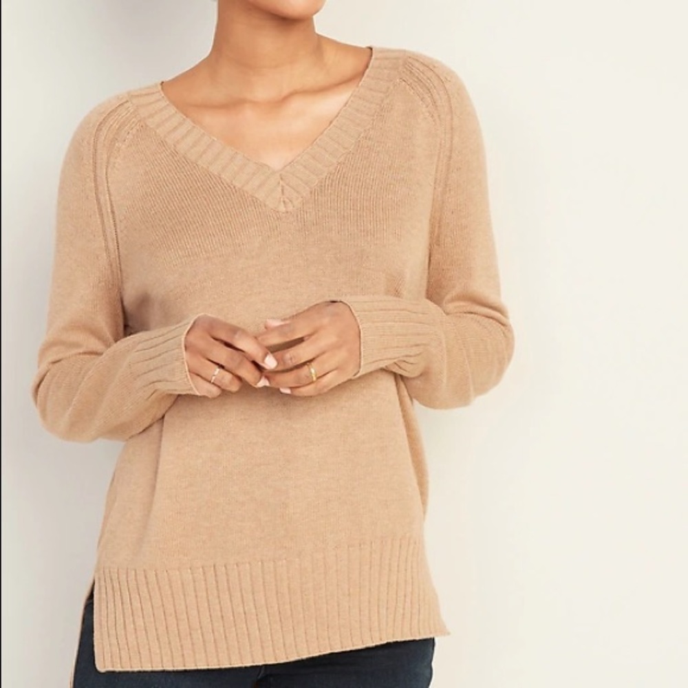 Brown Long sleeve Knit Sweater